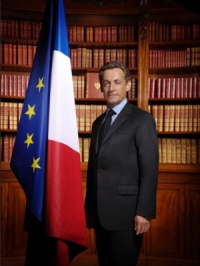 Nicolas Sarkozy, président de la République Française, le 21 Mai 2007