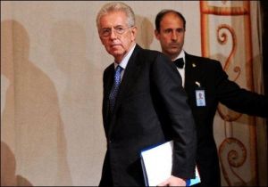 Mario Monti président du conseil Italien