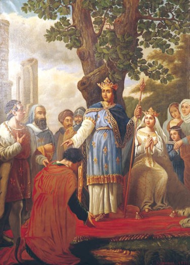 Saint-Louis, Louis IX rendant jsutice sous son chêne à Vincennes